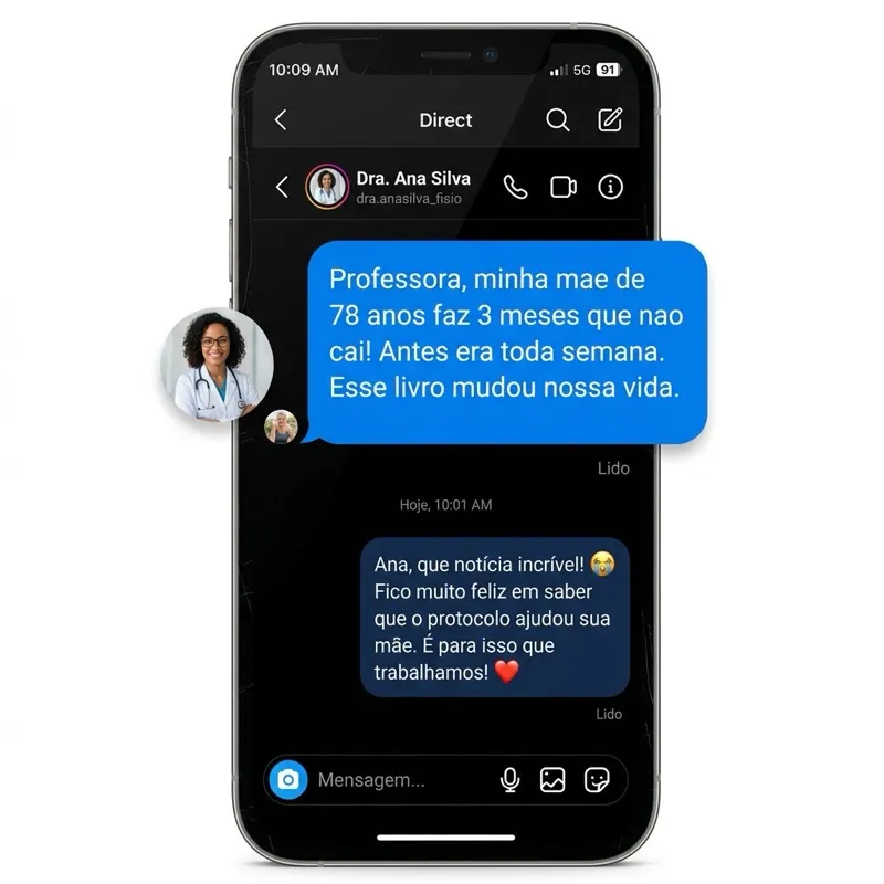 Depoimento Instagram - Dra. Ana Silva Fisioterapeuta